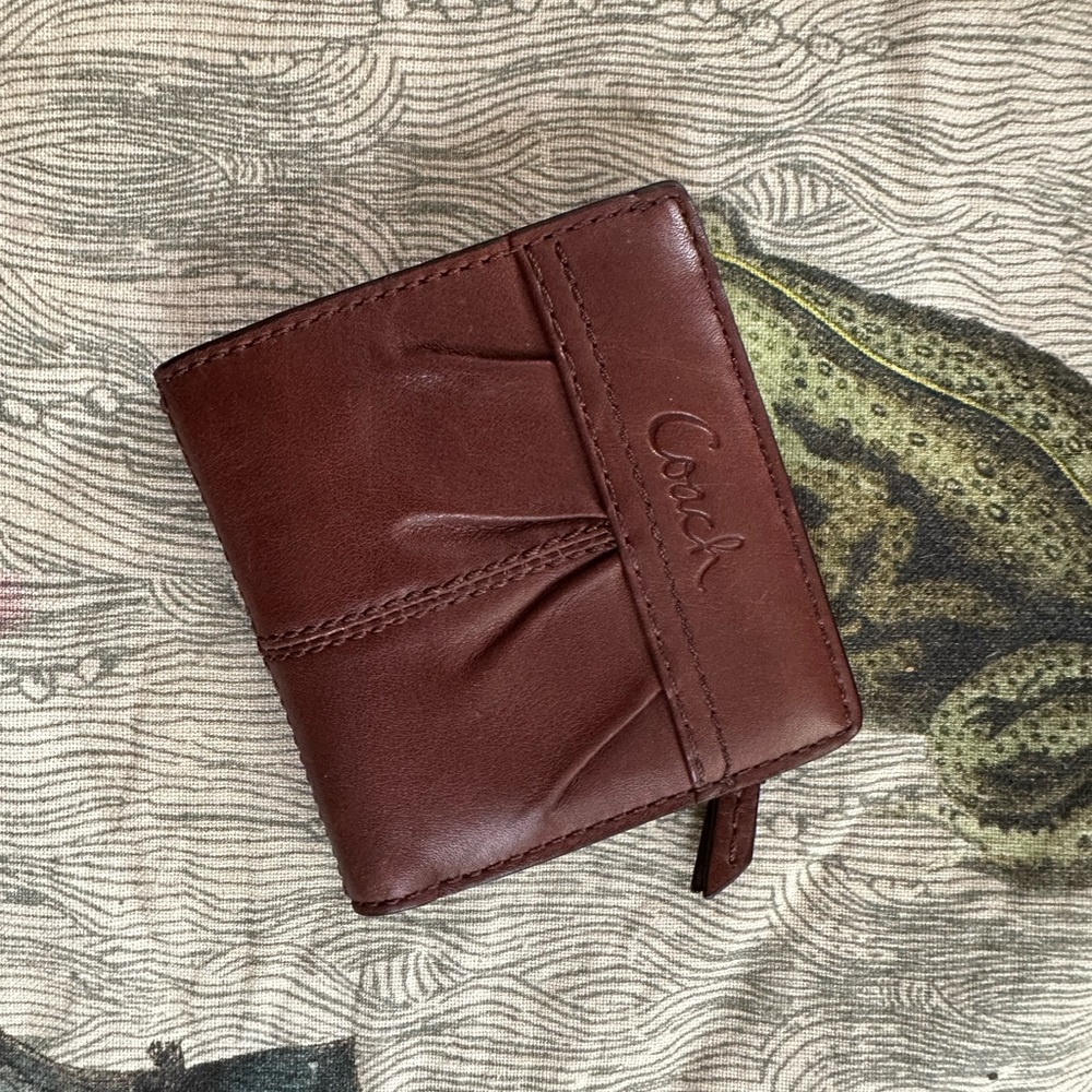 COACH bifold wallet